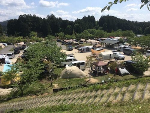 くしはらささゆりの湯キャンプ場